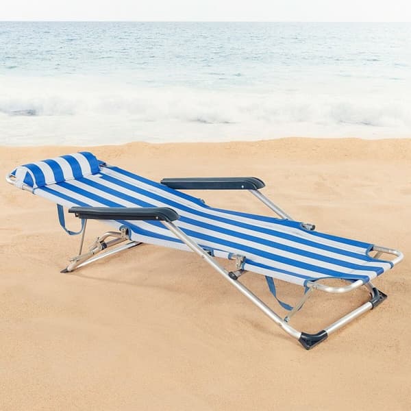 Lutbar vilstol Aktive Randig 153 x 33 x 47 cm