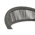 Miniatyrbild 3 av 6: Kerti szék Home ESPRIT Svart Mörkgrå Aluminium Rattan 56 x 60 x 78 cm