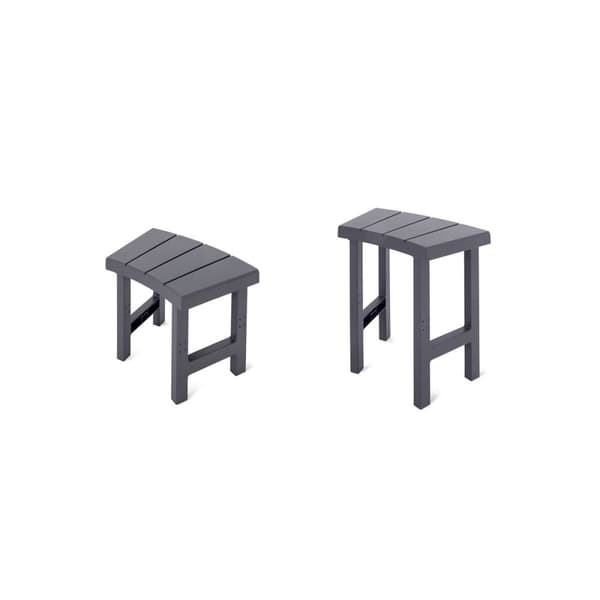 Krummet bænk Intex 28515 Sort