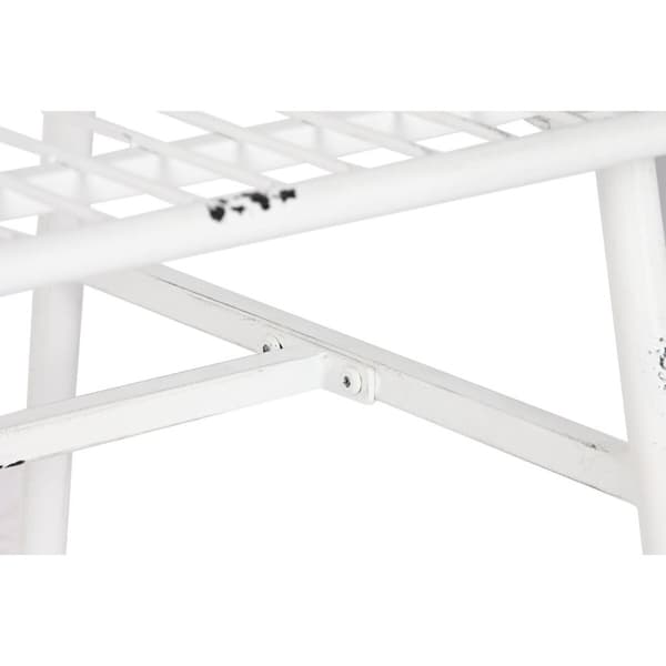 Garden furniture Home ESPRIT Valkoinen 115 x 53 x 83 cm (4 Kappaletta)