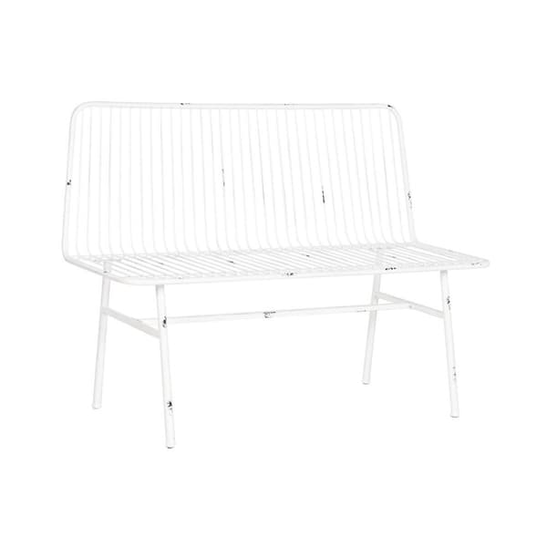 Garden furniture Home ESPRIT Valkoinen 115 x 53 x 83 cm (4 Kappaletta)