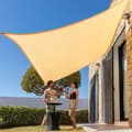 Pikkukuva 3 / 11: Suorakaiteen muotoinen varjostava purjekatos Reshad InnovaGoods 3 x 4 m - Beige