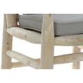 Pikkukuva 4 / 7: Puutarhasohva DKD Home Decor Luonnollinen Vaaleanharmaa Tiikki 65 x 80 x 92 cm