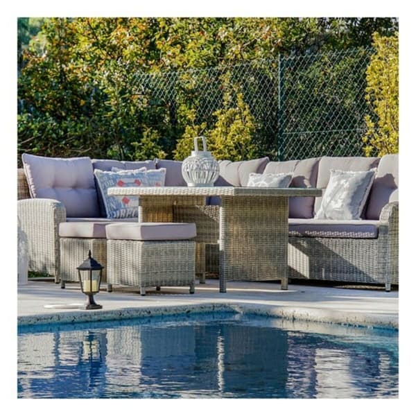 Sohva ja tuolisetti DKD Home Decor Ulkopuoli 267 x 204 x 90 cm (4 pcs)