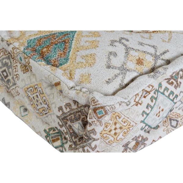 2-paikkainen sohva DKD Home Decor Keltainen Ruskea Beige 145 x 76 x 13 cm
