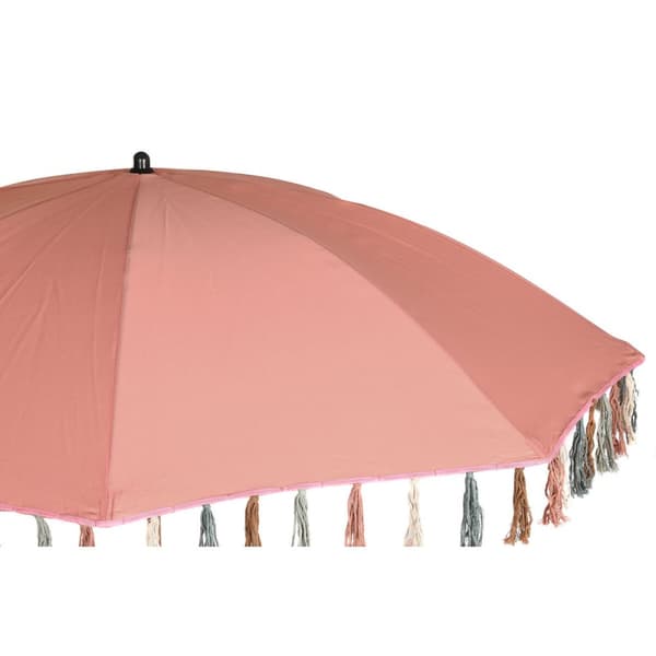 Skėtis nuo saulės DKD Home Decor Teräs Koralli Alumiini (180 x 180 x 190 cm)