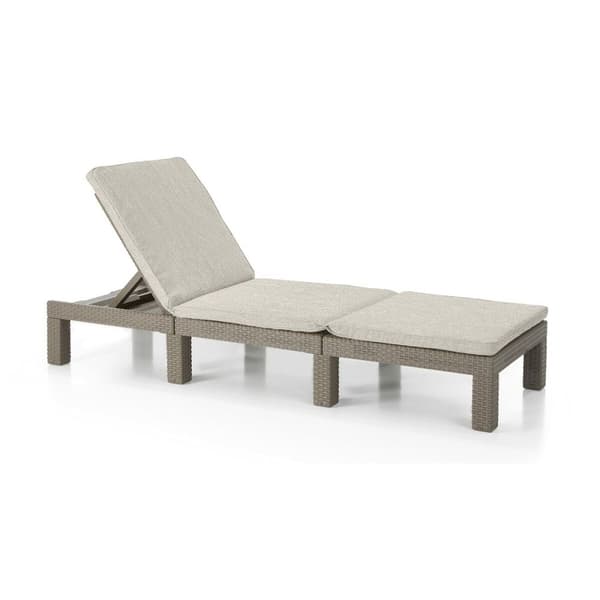 Šezlongas Allibert by KETER Daytona 195 x 65 x 25,5 cm Beige
