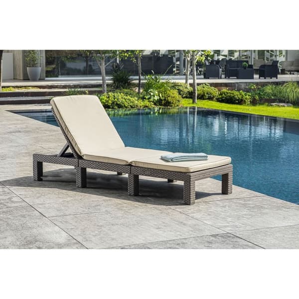 Šezlongas Allibert by KETER Daytona 195 x 65 x 25,5 cm Beige