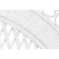 Pikkukuva 4 / 5: Puutarhasohva DKD Home Decor Valkoinen 188 x 50 x 140 cm 154 x 70 x 144 cm 15700 x 68 x 145,5 cm