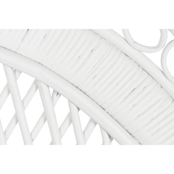 Puutarhasohva DKD Home Decor Valkoinen 188 x 50 x 140 cm 154 x 70 x 144 cm 15700 x 68 x 145,5 cm