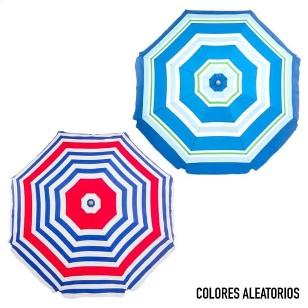 Skėtis nuo saulės Aktive UV50 Ø 200 cm Polyesteri 200 x 196 x 200 cm (6 osaa)