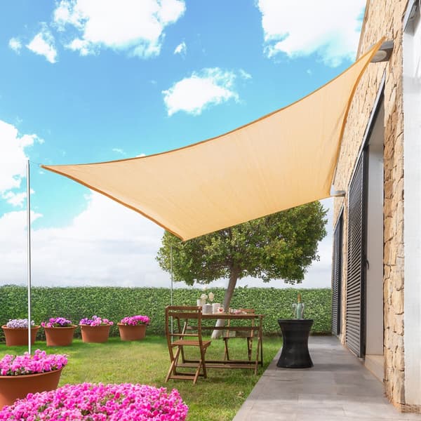 Suorakaiteen muotoinen varjostava purjekatos Shazail InnovaGoods 2 x 3 m - Beige