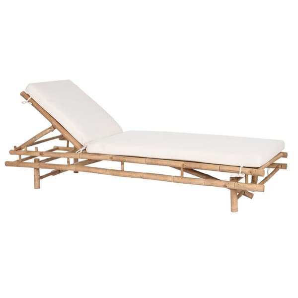 Ležalnik Home ESPRIT Brun 201 x 70 x 41 cm
