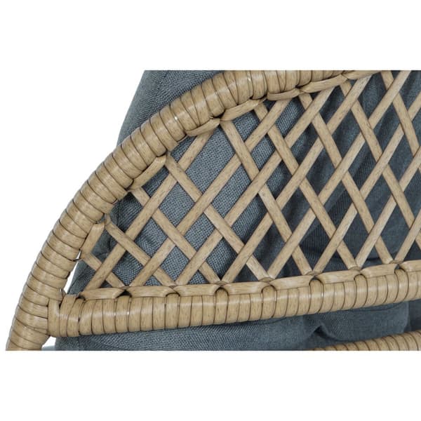 Bordsett med 2 Lenestoler DKD Home Decor Svart Grå Oransje Naturell 55 x 55 x 47 cm