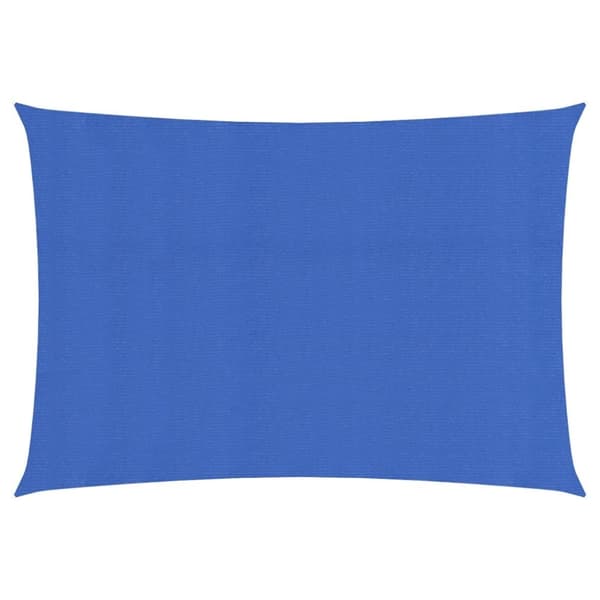 Aurinkopurje 160 g/m² suorakaide sininen 3x4,5 m HDPE