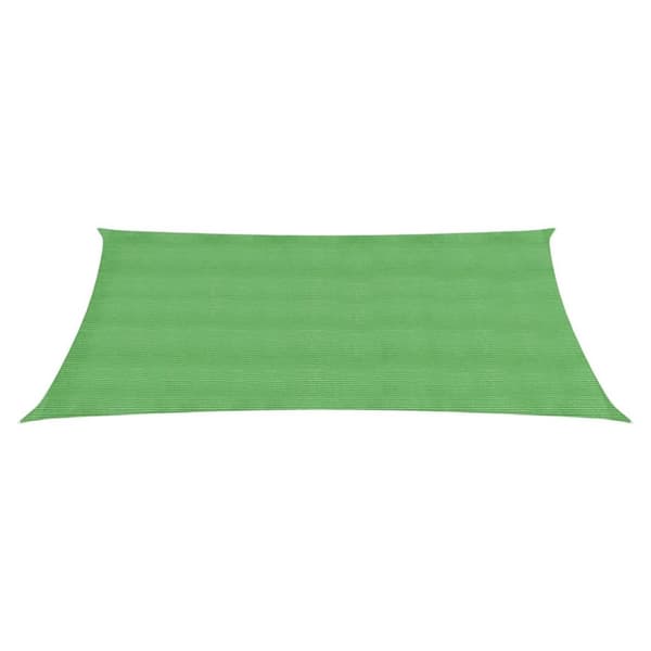 Solsegel 160 g/m² ljusgrön 3,5x5 m HDPE