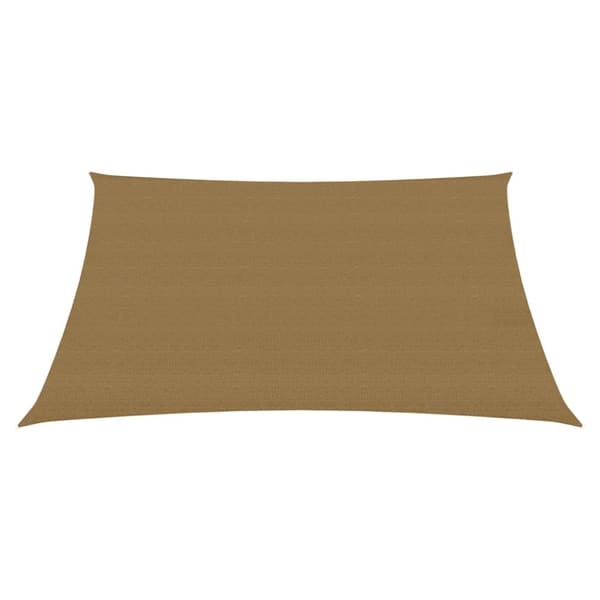 Aurinkopurje 160 g/m² harmaanruskea 7x7 m HDPE