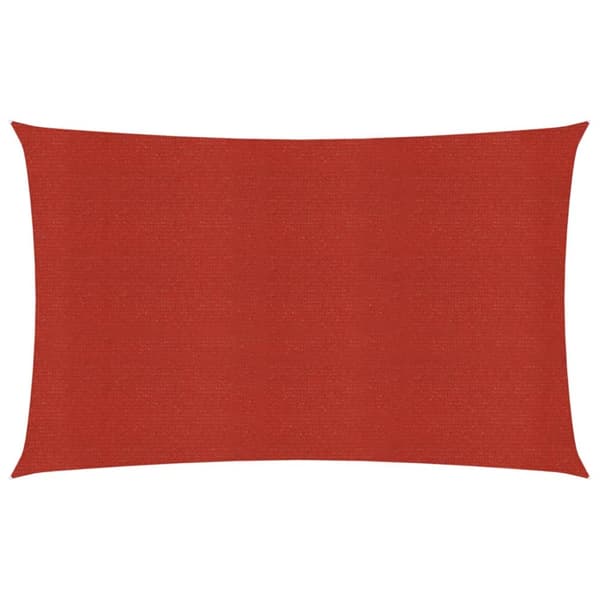 Aurinkopurje 160 g/m² punainen 3x4 m HDPE