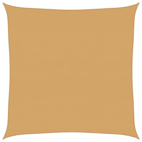 Aurinkopurje 160 g/m² neliö hiekka 4x4 m HDPE
