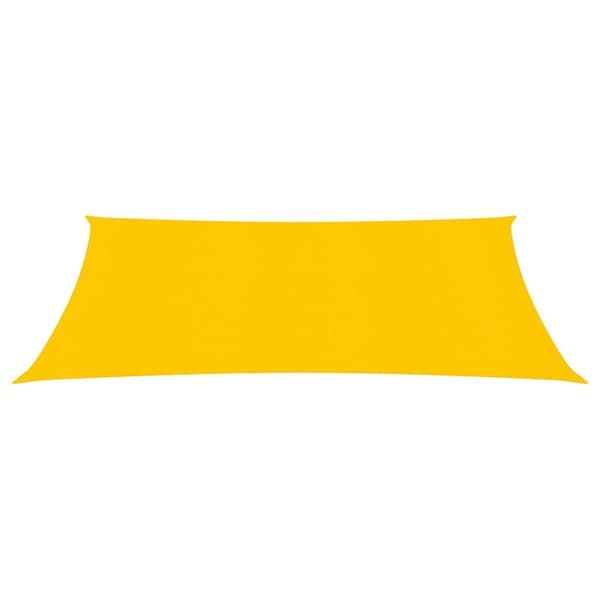 Aurinkopurje 160 g/m² suorakaide keltainen 4x7 m HDPE