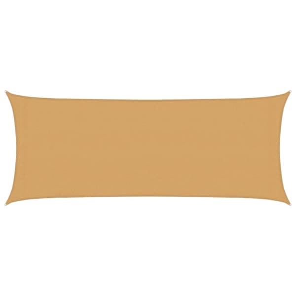 Aurinkopurje 160 g/m² suorakaide hiekka 2x4,5 m HDPE