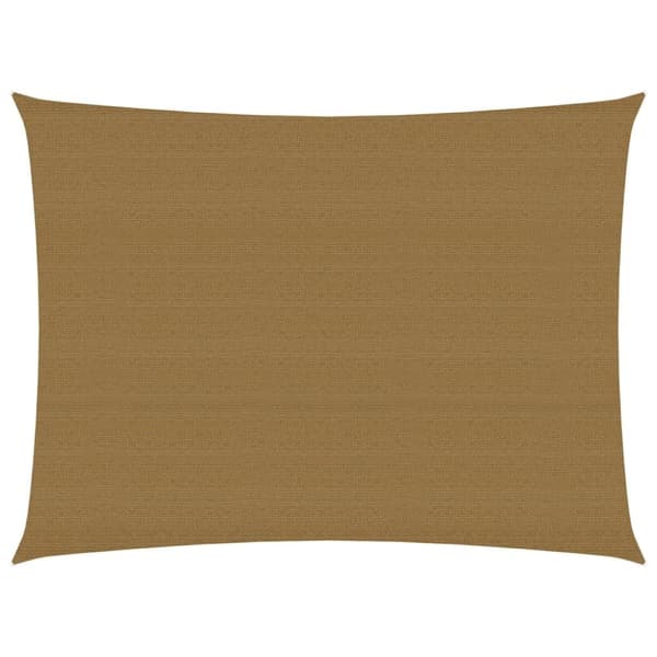 Solsegel 160 g/m² taupe 3,5x4,5 m HDPE