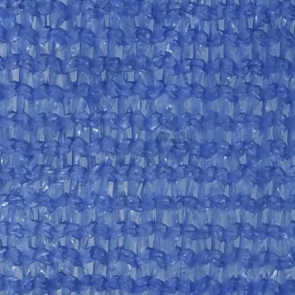 solsejl 2x2,5 m 160 g/m² HDPE blå