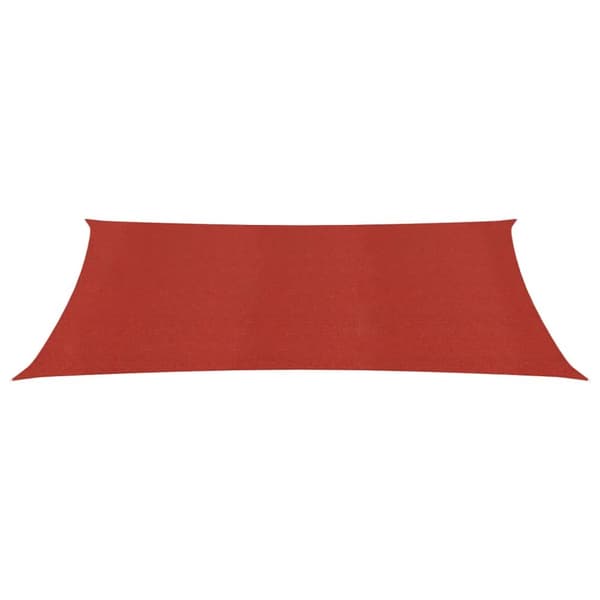 Aurinkopurje 160 g/m² punainen 4x7 m HDPE