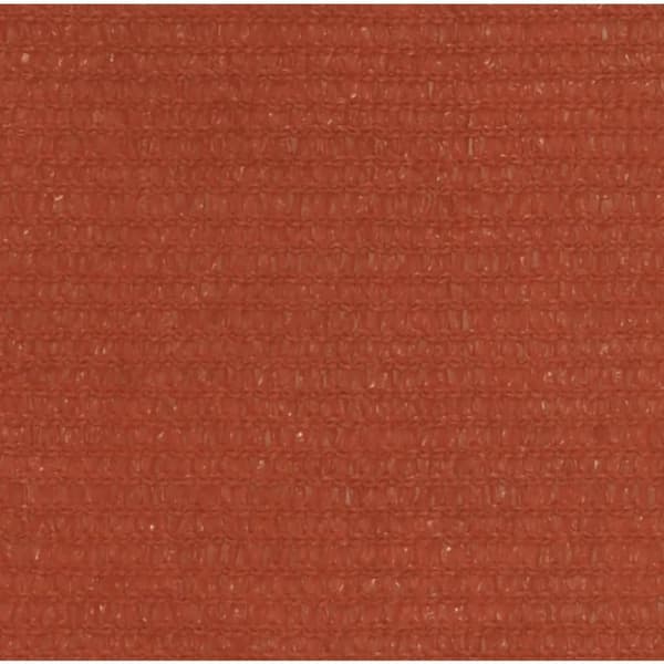 Aurinkopurje 160 g/m² terrakotta 2,5x2,5 m HDPE