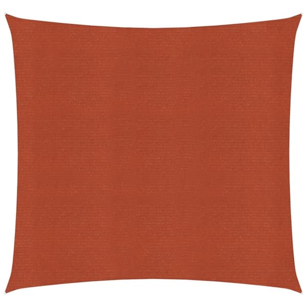 Aurinkopurje 160 g/m² terrakotta 2,5x2,5 m HDPE