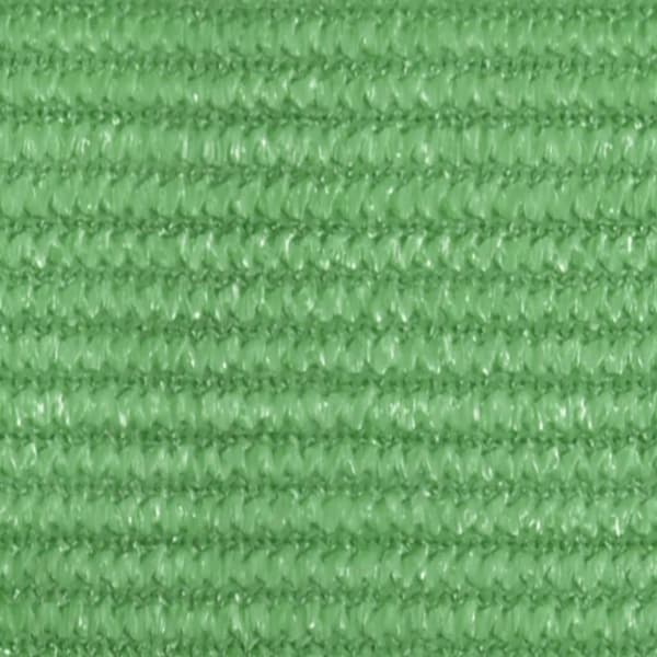 Solsegel 160 g/m² rektangulär ljusgrön 2,5x5 m HDPE