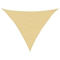 Miniatyrbillede 2 af 10: solsejl 3x3x4,24 m 100 % polyesterstof sandfarvet
