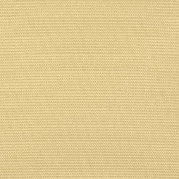 solsejl 5x5x6 m 100 % polyesterstof sandfarvet