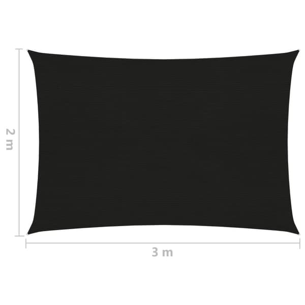 Solsegel 160 g/m² blå 2x3 m HDPE