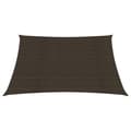 Pikkukuva 2 / 6: Aurinkopurje 160 g/m² ruskea 3x3 m HDPE