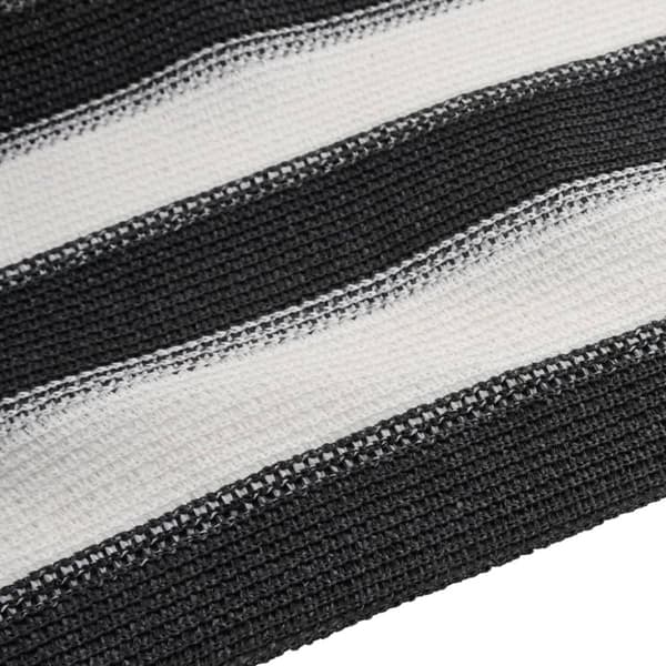 Insynsskyddsnät antracit och vit 2x10 m HDPE 150 g/m²