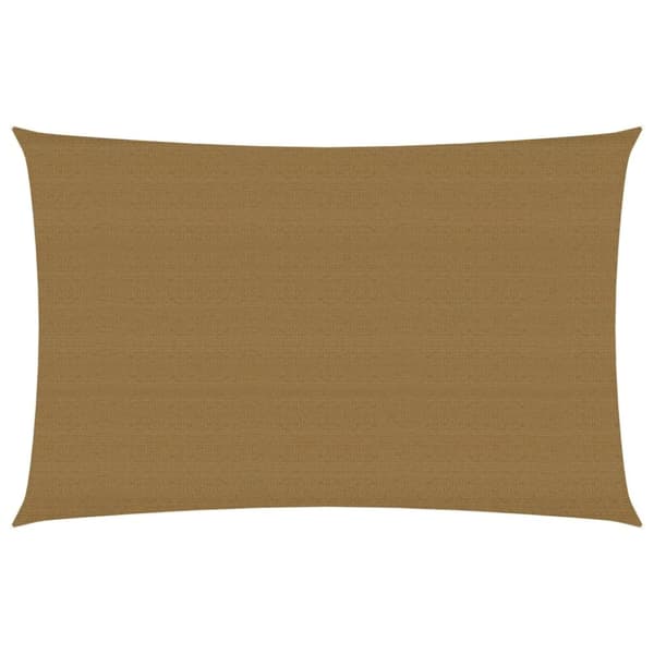 Solsegel 160 g/m² taupe 5x7 m HDPE