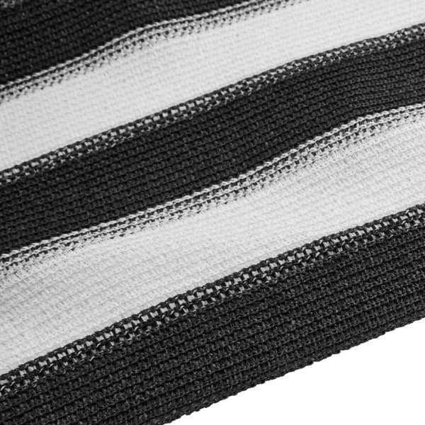 afskærmning 2x10 m 195 g/m² HDPE antracitgrå og hvid