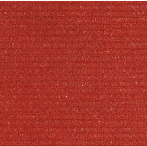 Aurinkopurje 160 g/m² punainen 3x4,5 m HDPE