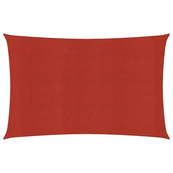 Aurinkopurje 160 g/m² punainen 4x5 m HDPE