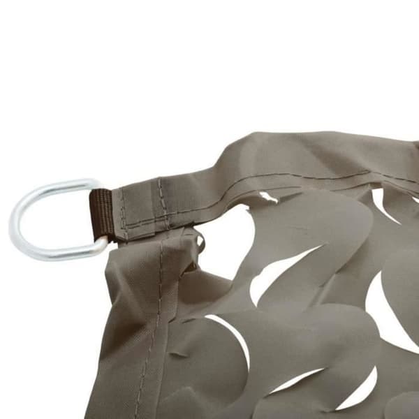 Skuggduk - WERKA PRO - 3x3m - Taupe - 100g/m2 - Anti-UV och mot ruttnande