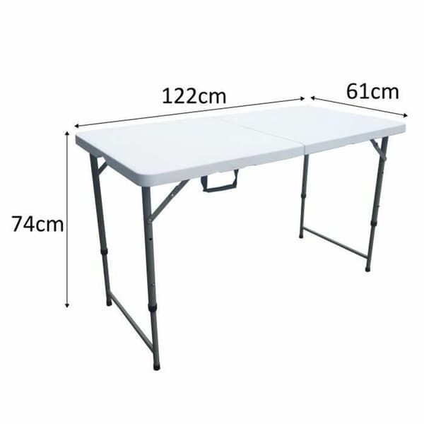 Picnic bord 122 x 61 x 74 cm