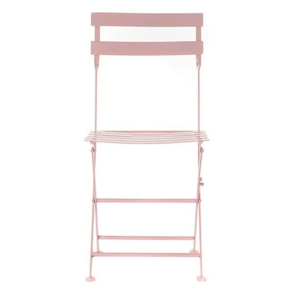 Pöytäsetti 2 tuolilla DKD Home Decor MB-177410 Pinkki 60 x 60 x 75 cm (3 pcs)