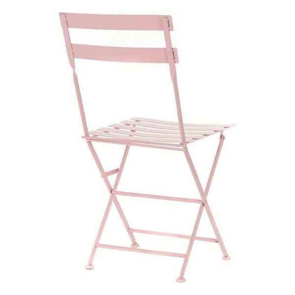 Pöytäsetti 2 tuolilla DKD Home Decor MB-177410 Pinkki 60 x 60 x 75 cm (3 pcs)
