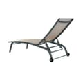 Pikkukuva 7 / 7: Šezlongas DKD Home Decor Renkailla Harmaa PVC Alumiini (187,5 x 64 x 97 cm)
