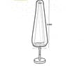 Miniatyrbild 5 av 5: Fodral till Parasoll Aktive 35 x 190 x 1 cm (6 antal)