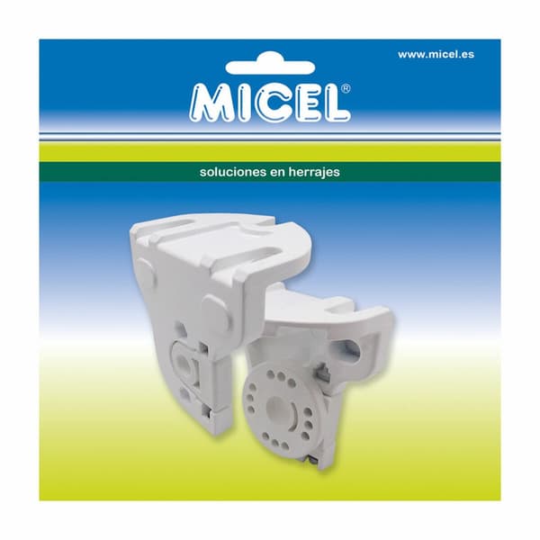 Stöd för markis Micel TLD03 Vit 11,3 x 8,5 x 11 cm Axel