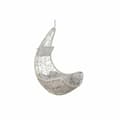 Miniatyrbillede 1 af 5: Hængende havestol DKD Home Decor 82 x 75 x 125 cm Metal syntetisk spanskrør Lysegrå (82 x 75 x 125 cm)