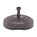 Miniatyrbillede 4 af 7: Fod for strandparasol IPAE Progarden 20 L Hvid polypropylen 45 x 15 cm