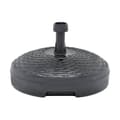 Miniatyrbillede 6 af 7: Fod for strandparasol IPAE Progarden 20 L Hvid polypropylen 45 x 15 cm